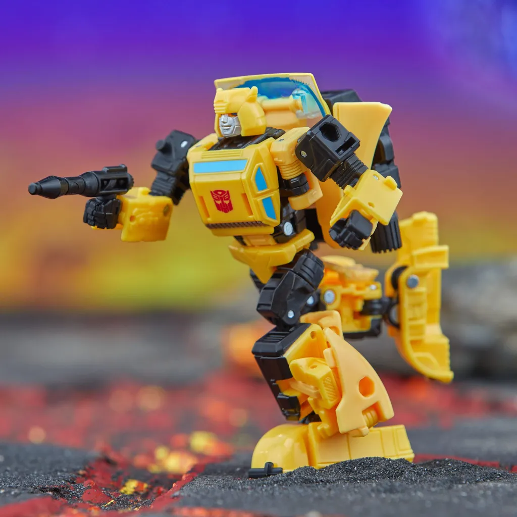 Figurine Bumblebee 14cm : Robot Transformers Robuste et Facile à Transformer