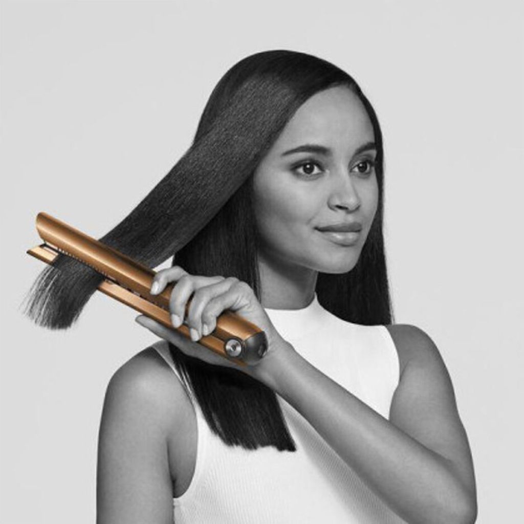 Dyson Corrale nickel/kupfer Akku Glätteisen