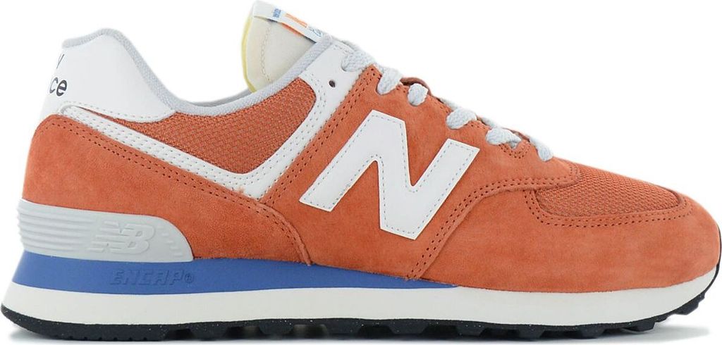 New Balance Classic 574 - Herren Sneakers Schuhe Orange U574VPA , EU 44.5 US 10.5