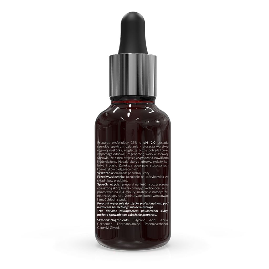 Sérum cosmétique à 35% d'acide glycolique, 30 ml - Apis Image du produit 