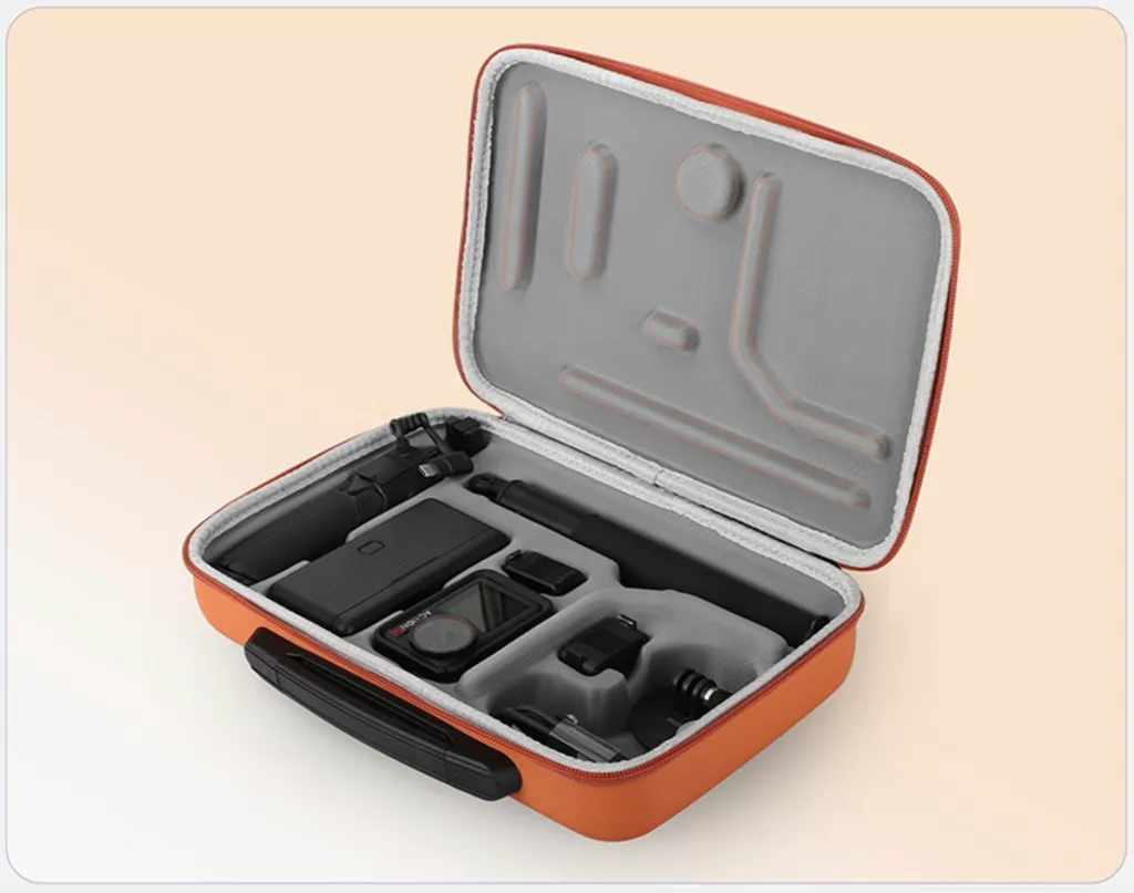 Custodia rigida protettiva per fotocamera e accessori DJI OSMO ACTION 3 4 5 PRO - 2