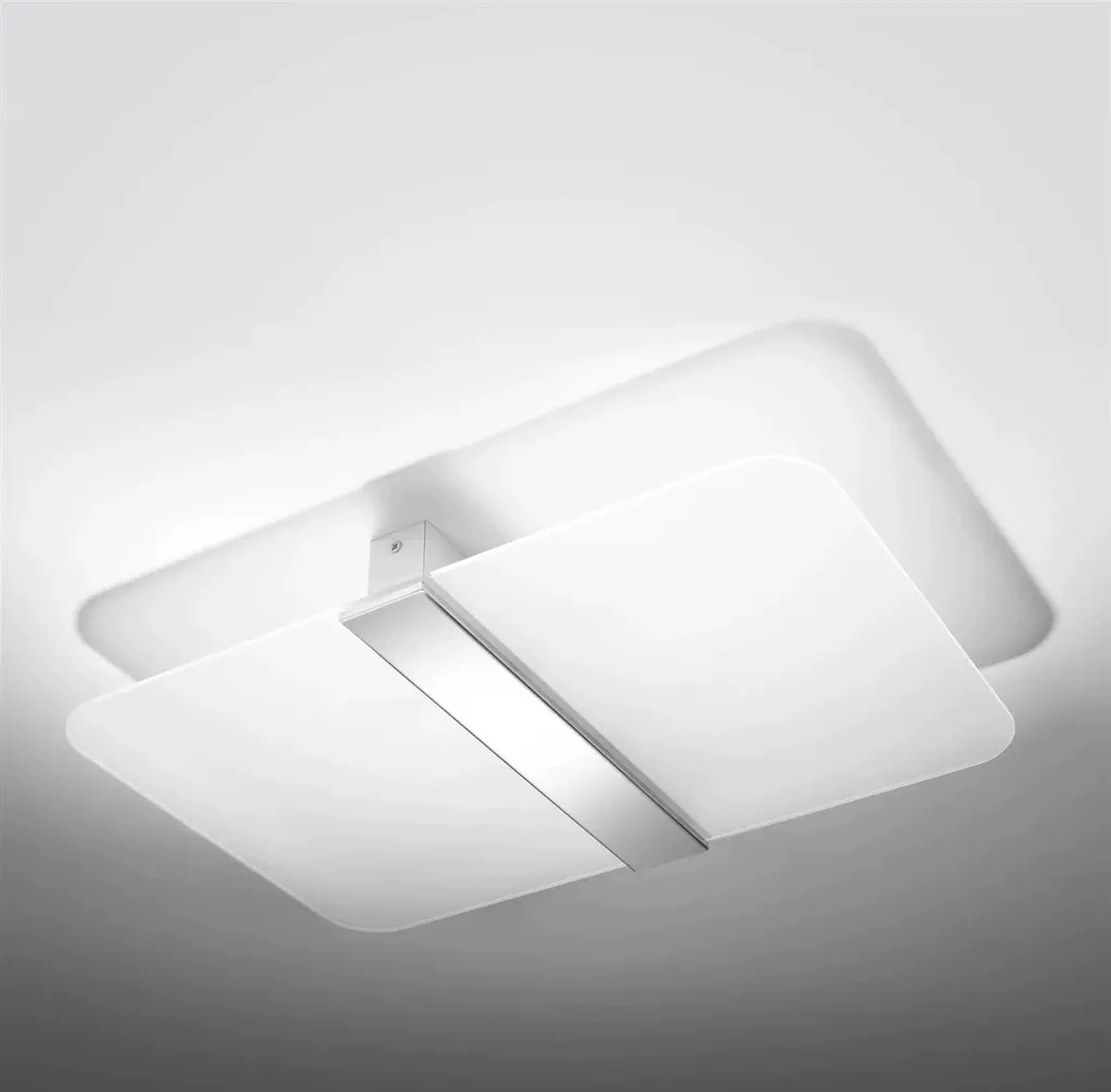 Lampada da Soffitto Sollux AZALIA 4xG9 Acciaio e Vetro Bianco | Elegante - 13