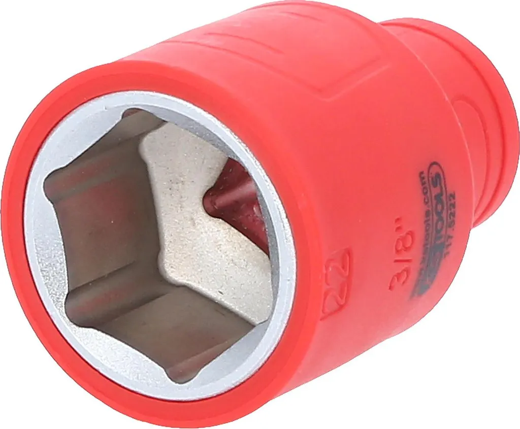 KS TOOLS 117.5222 Chiave a Bussola Isolata 22mm 3/8" Professionale