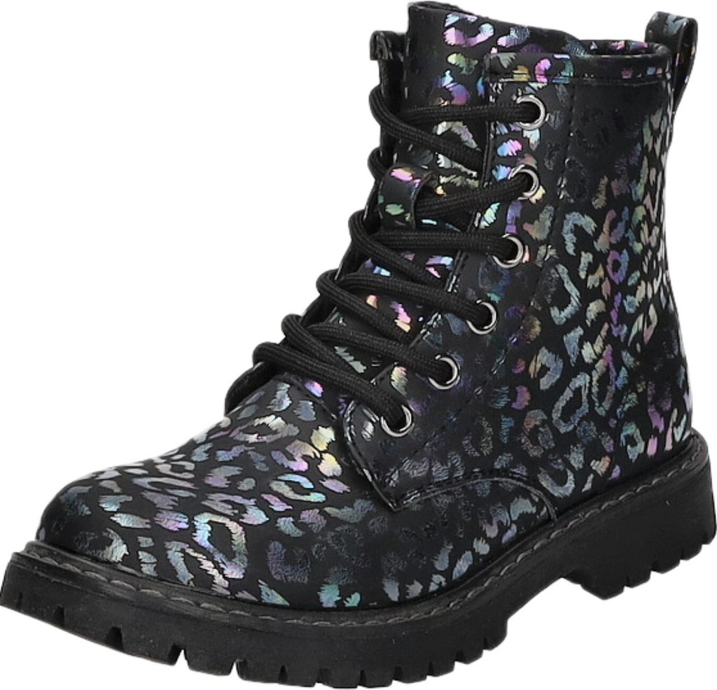 Schnürstiefelette Warmfutter GSNGG-FW24008-BK Produktbild 