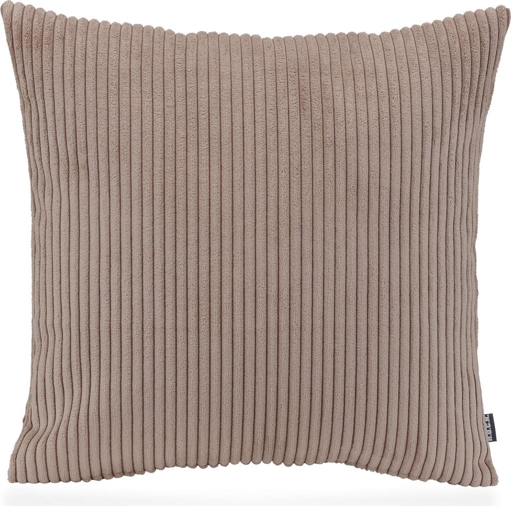 H.O.C.K. Corduroy cord Kissen 50x50cm schlamm