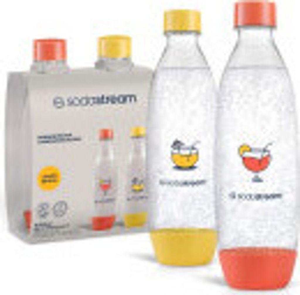 Fľaša pojistka 2x1l oranžová-yelw DW-safe SODA Obrázek produktu