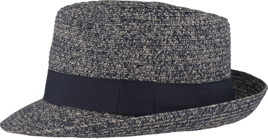 Hut Breiter Trilby Paglia e Cotone | Cappello Estivo Schiacciabile - 2