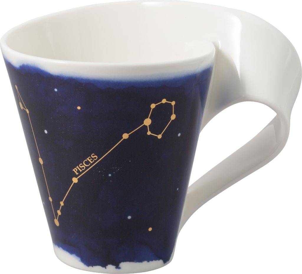 Villeroy & Boch New Wave Stars Becher mit Henkel Fische 0,3 Produktbild 