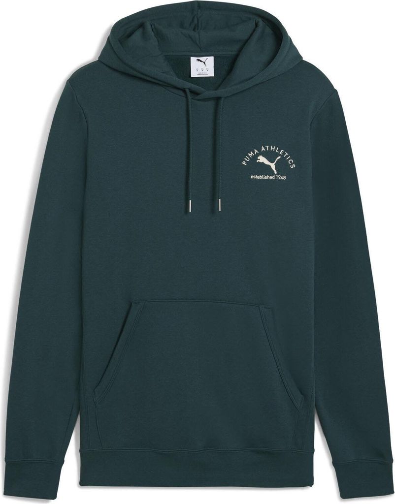 PUMA Class Graphic Hoodie Herren, Größe:XXL, Farbe:Grün