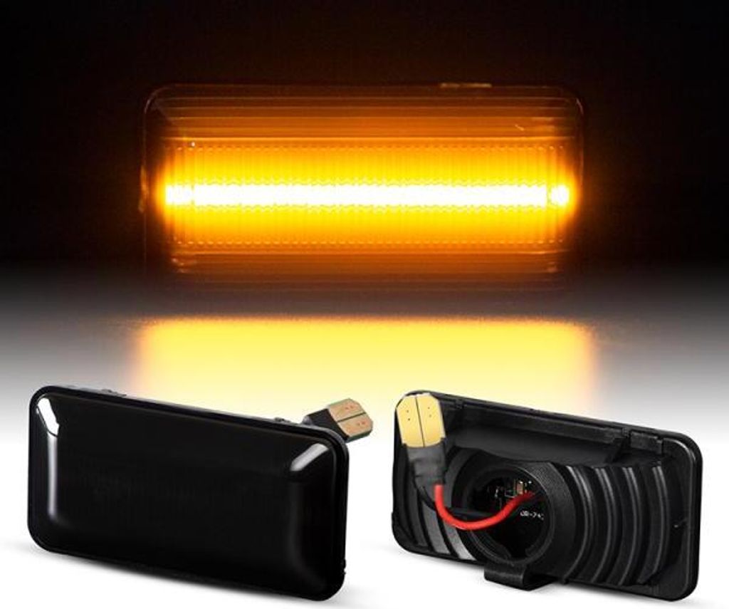 LED SEITENBLINKER Schwarz passend für VW GOLF 3 VENTO Produktbild 