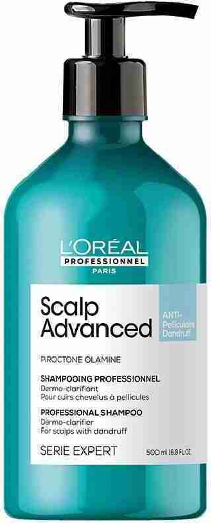 L ́Oréal Professionnel Scalp Advanced Anti-Dandruff Shampoo Stärkungsshampoo gegen Schuppen 500 ml
