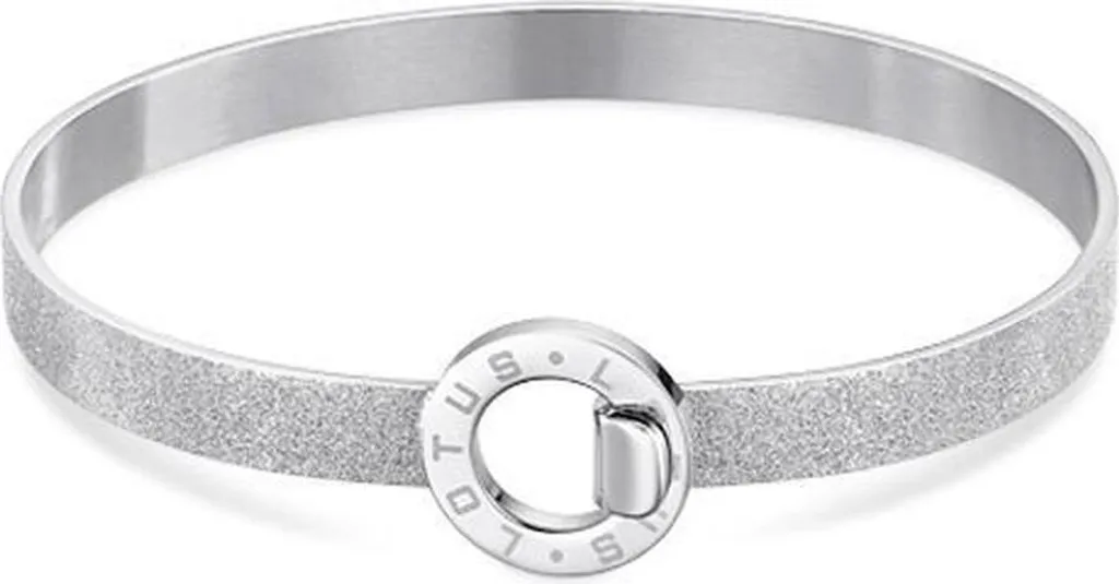 Bracelet Lotus Style LS2080-2/1 en Acier Inoxydable Argenté pour Homme