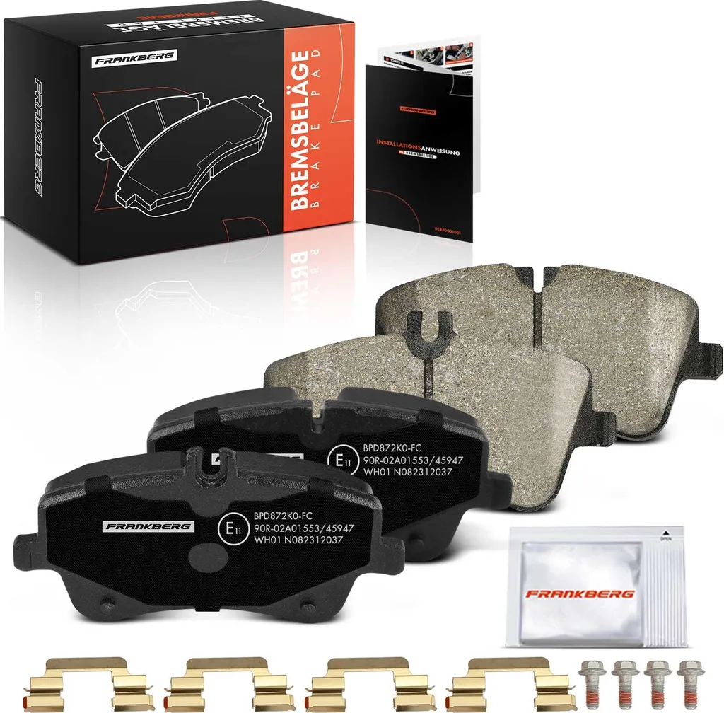 Plaquettes de frein avant Frankberg pour Mercedes W203 S203 et R171 CLK
