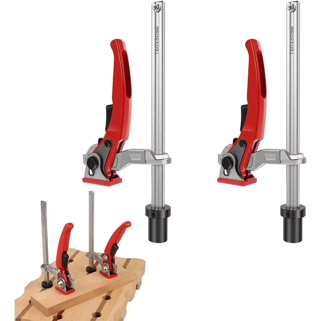 Serre-joint tout acier 20mm haute pression pour établi de précision - 5