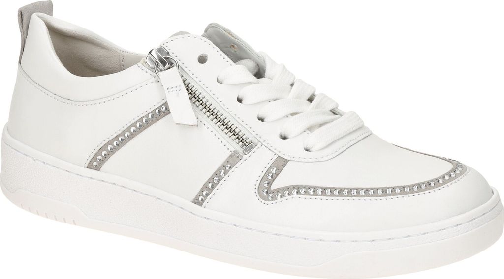 Gabor 43.341 Damenschuhe - Halbschuhe - Sneaker weiß Freizeit NEU