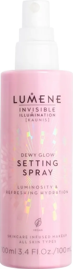 Fixateur Maquillage Invisible Spray Illumination Lumene Effet Dewy