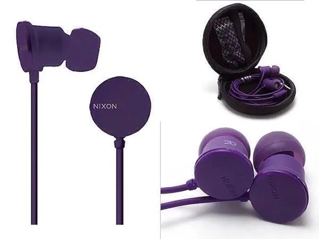 Casque Nixon Wire P Violet Idéal pour le Sport et vos Trajets Urbains
