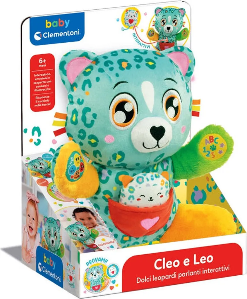 Compagnon de Jeu Baby Cleo e Leo pour Stimuler l'Éveil Musical Bébé