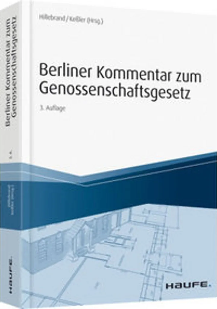 Livre de Droit : Berliner Kommentar zum Genossenschaftsgesetz, Guide Complet