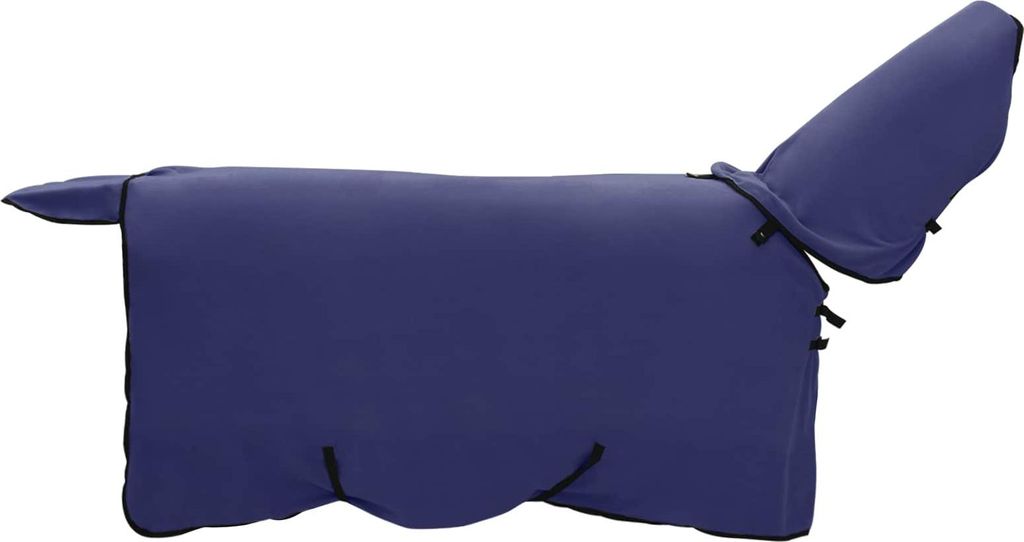 Pferdedecke Marineblau Polyester