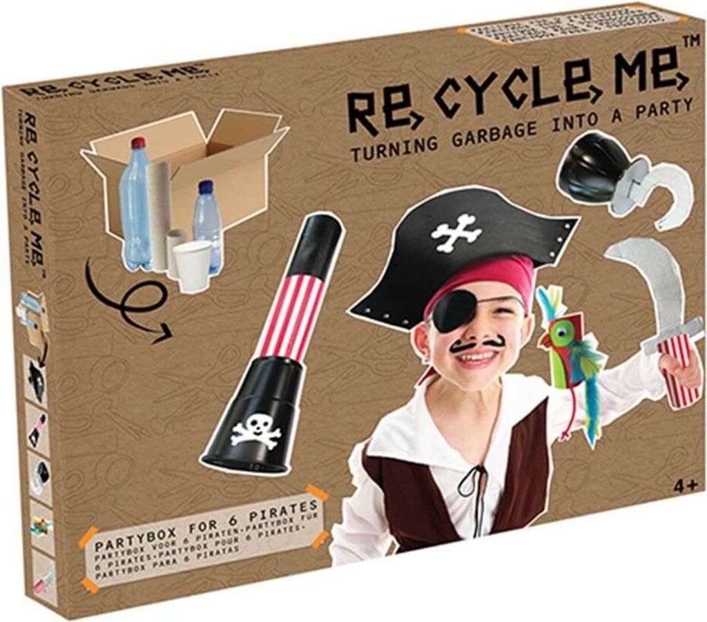 Re-Cycle-Me Partybox Piraten - Bastelset Re-Cycle-Me