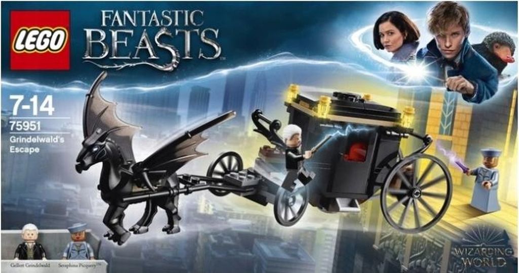 LEGO Harry Potter Grindelwald´s Escape, Zestaw do Zdjęcie produktu 