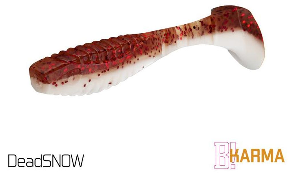 DELPHIN KARMA UVs, Gummifisch, 10cm, DeadSNOW, 5St., 101003842