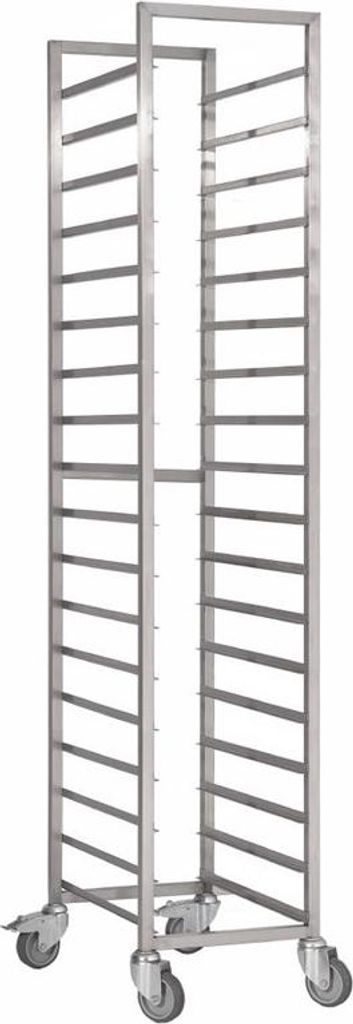 Gastro M Regalwagen 60 X 40Cm 18 Etagen Produktbild 
