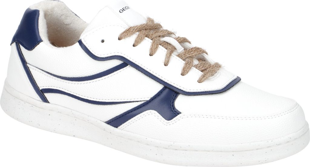 Geox Sneaker Low WARRENS Herren 31373835383233 Weiß 41 EU