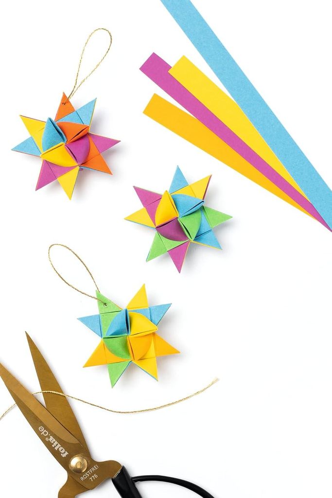 Folia 1295 Strisce di carta per stelle Fröbel - 130 g/mq, Immagine del prodotto 