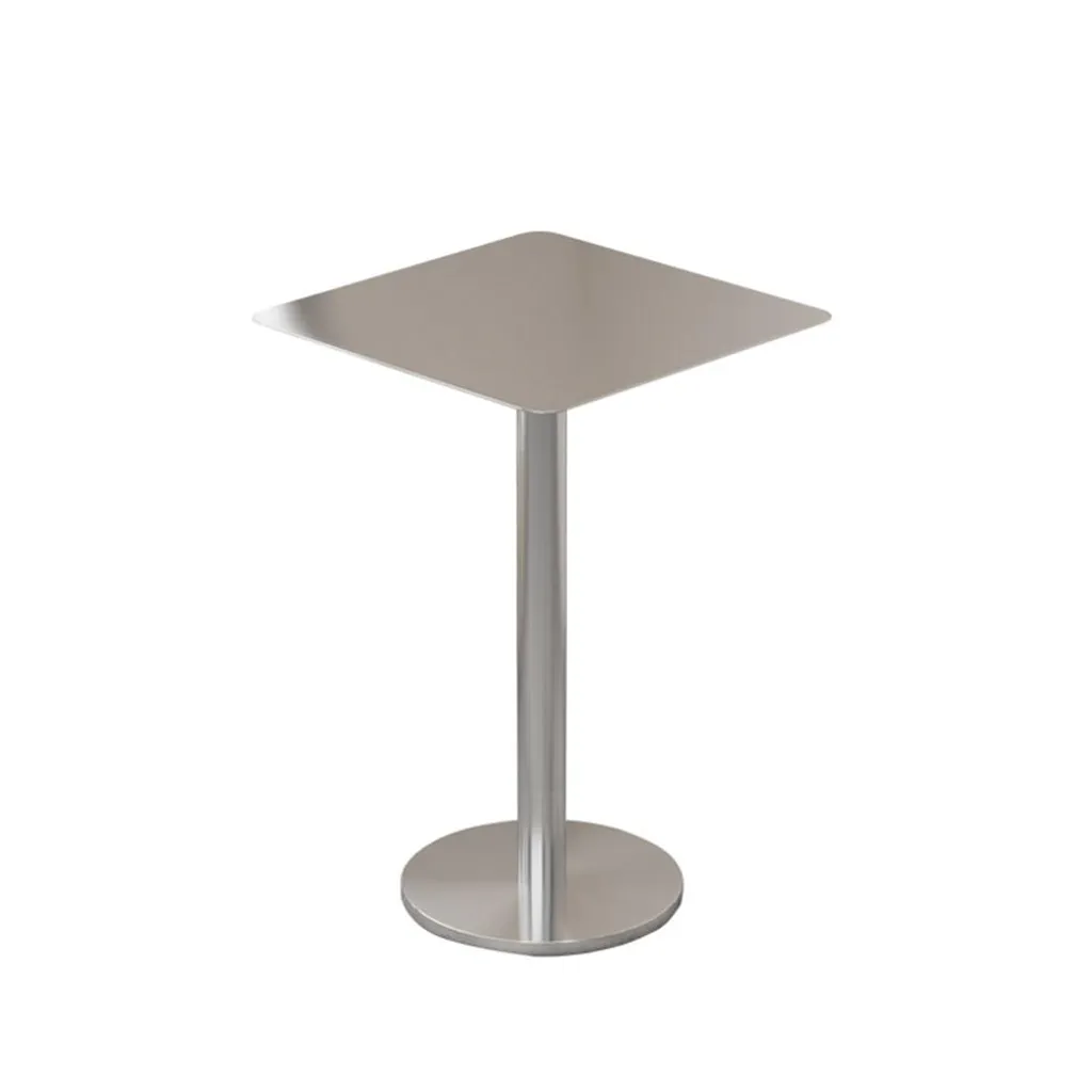 Tavolo Quadrato Acciaio Inox 50x50 BXG-BF50 | Arredo Bar Design