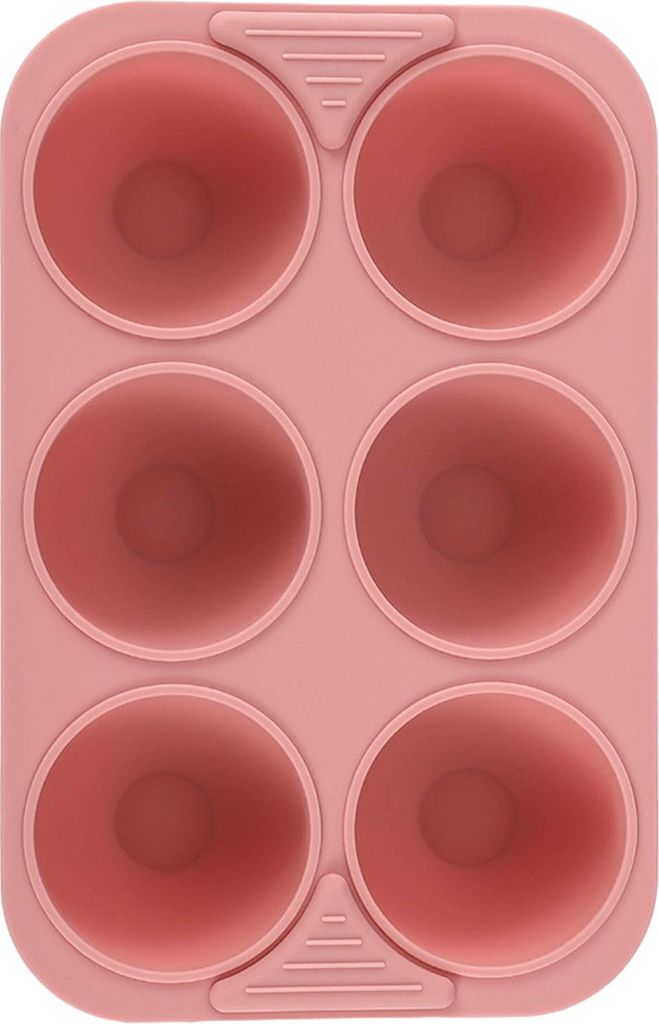 Muffinform aus Silikon für 6 Tassen, Muffinform, Kuchenform zum Backen, lebensmittelechte Cupcake-Formen, hitzebeständige Puddingform, Werkzeuge ...