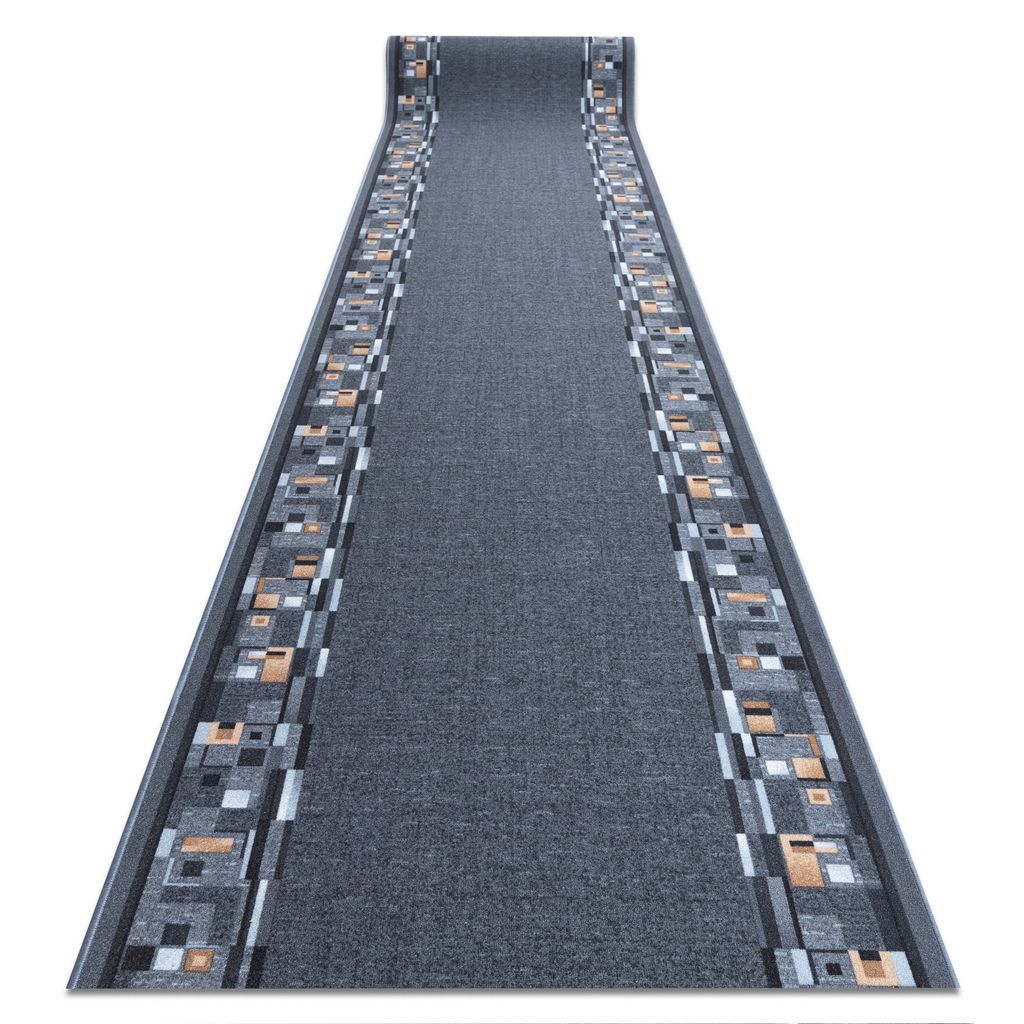 CHODNIK PODGUMOWANY BOMBAY  100cm szary 100x220 cm Zdjęcie produktu 
