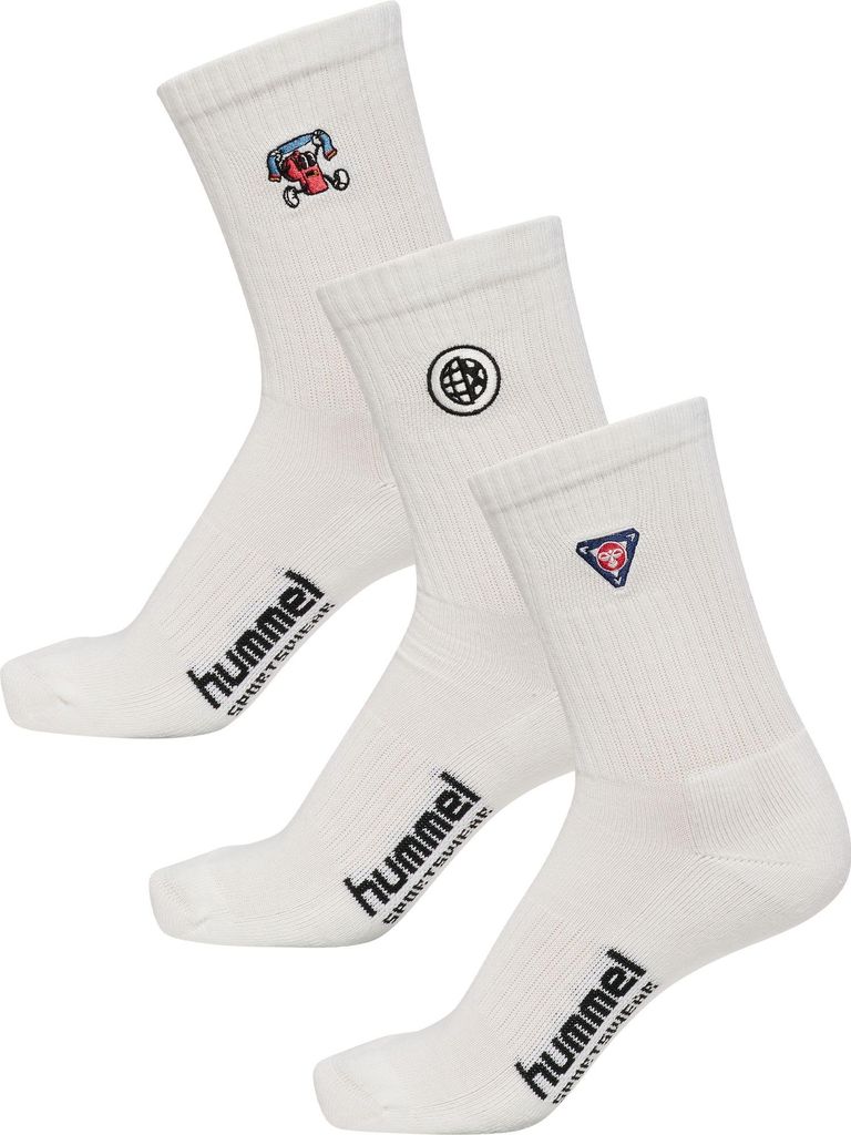 Hummel Hml3-Pack Socken Proud - mehrfarbig, Größe:39-42