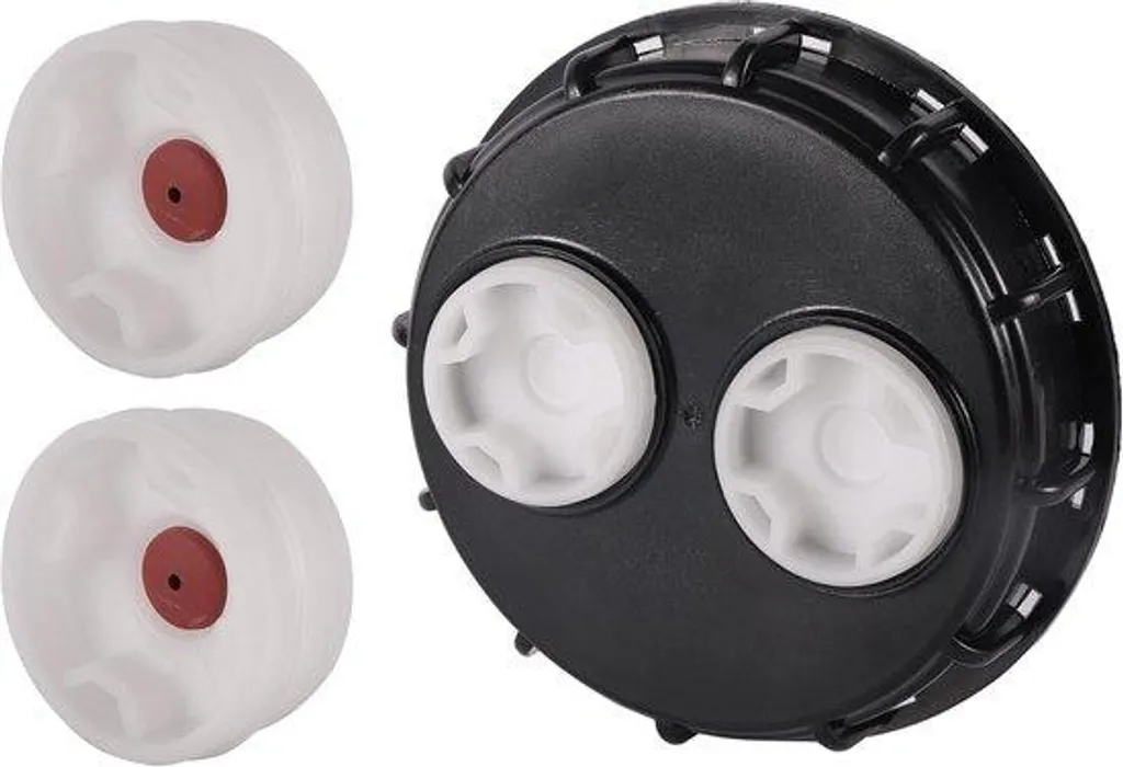 Couvercle IBC 163 mm avec joint - Haute résistance UV pour cuve à eau