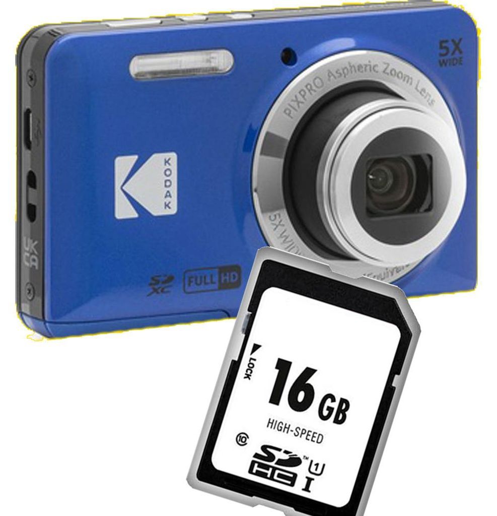 Kodak FZ55 blau Digitalkamera Kleines Angebot