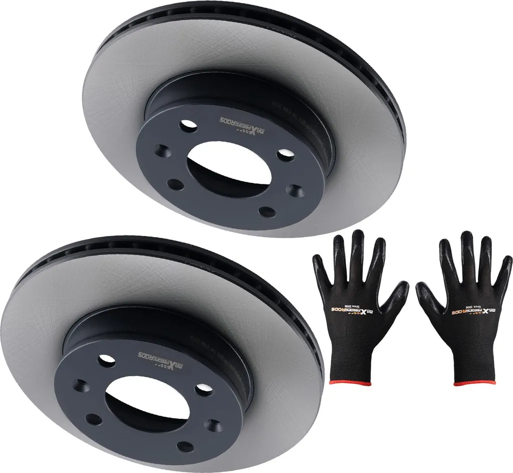 Disques de frein ventilés 241 mm pour Kia Picanto et Hyundai i10 PA