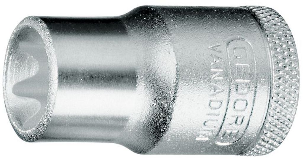 GEDORE TX 19 E18 Steckschlüsseleinsatz 1/2" Außen-TX E18, 6194500