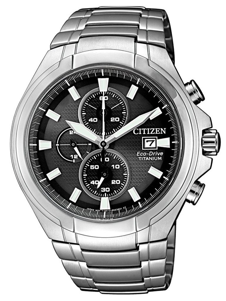 Citizen CA0700-86E Eco-Drive Super-Titanium Chronograph Herrenuhr 42mm 10ATM