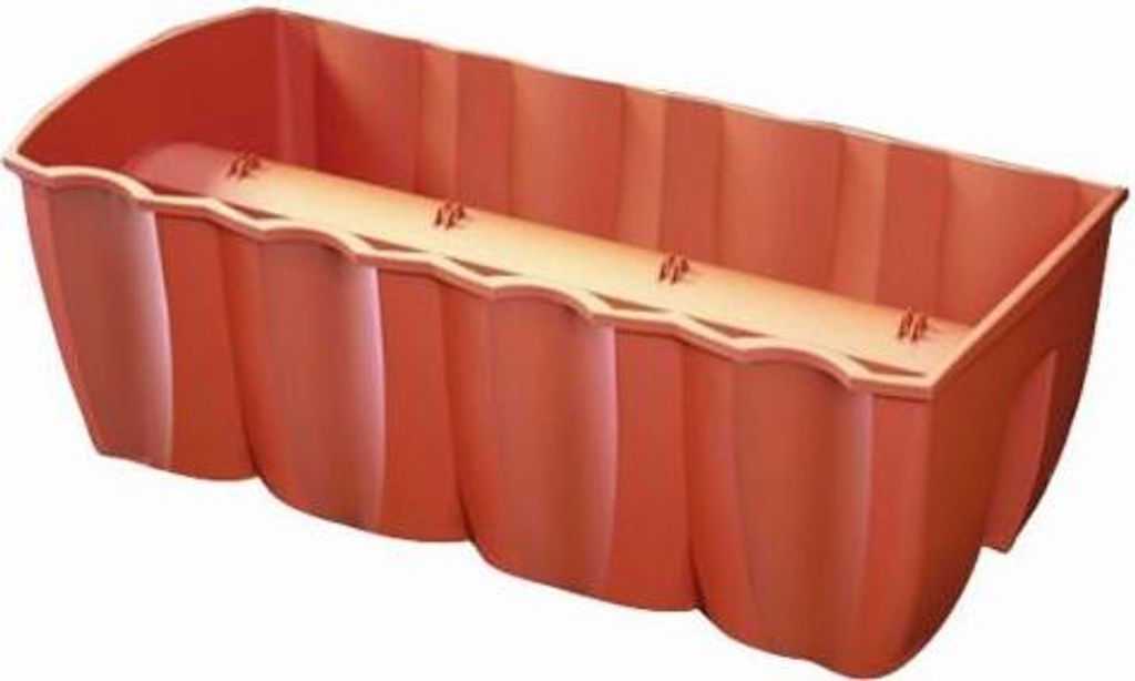 sadzarka balkonowa CROWN 58x28x20cm, 18l, TE (R624) Zdjęcie produktu 