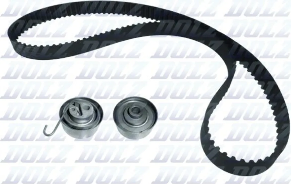 Kit de courroies dentées DOLZ SKD137 adaptable sur Opel Corsa C X01