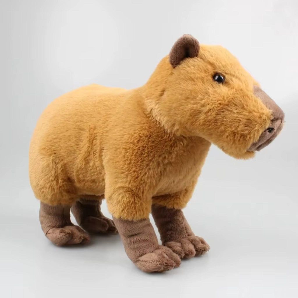 Capybara Kuscheltier - 33 cm Plüschtier weiches Stofftier Produktbild 