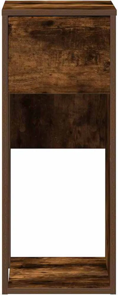 Mobiletto PC Rovere Fumé 30x44x74 cm: Stile e Organizzazione Ufficio - 5