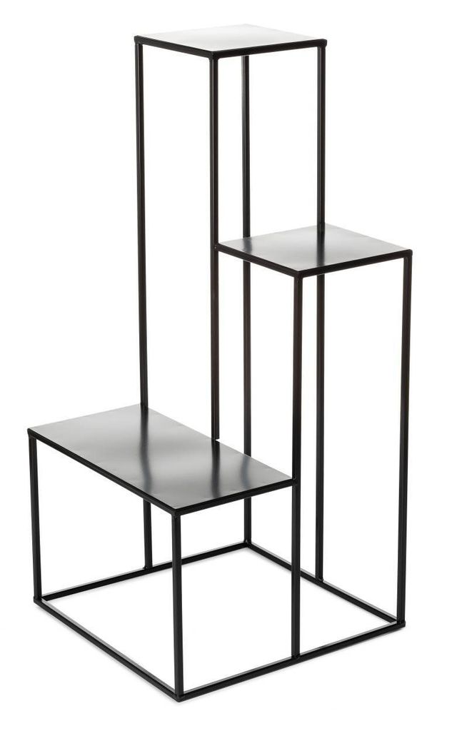 Howhomely moderné kvetinové schody 85 cm z kovu Obrázok produktu 
