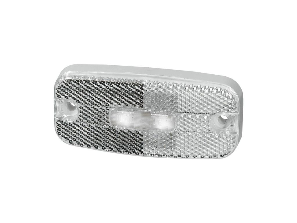 HELLA Umrissleuchte, LED, Positionsleuchte, 24V, Gehäuse wei