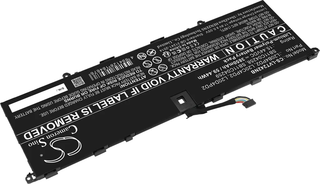 Batterie Techtek pour Lenovo ThinkBook 14p G2 ACH 20YN0003KR 61Wh