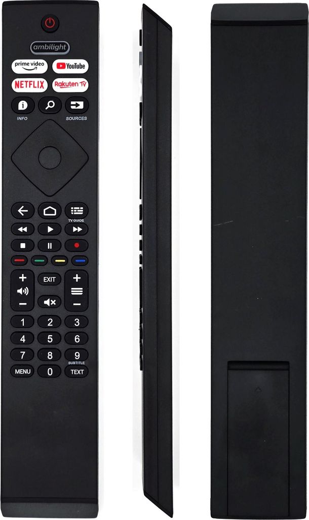 Ersatz Fernbedienung für Philips TV 39PHS6707/12 | 42OLED808/12 | 43PFS6808/62 |