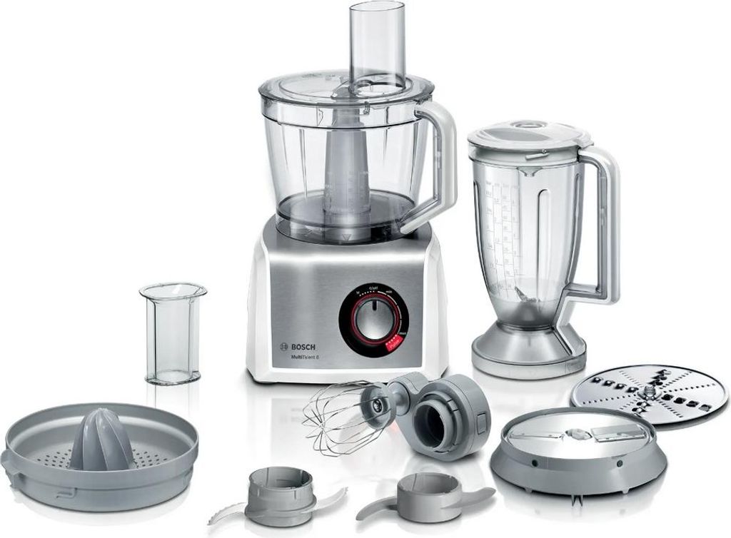 Bosch MC812S820 Küchenmaschine 1250 W 3,9 l Edelstahl  Weiß Produktbild 