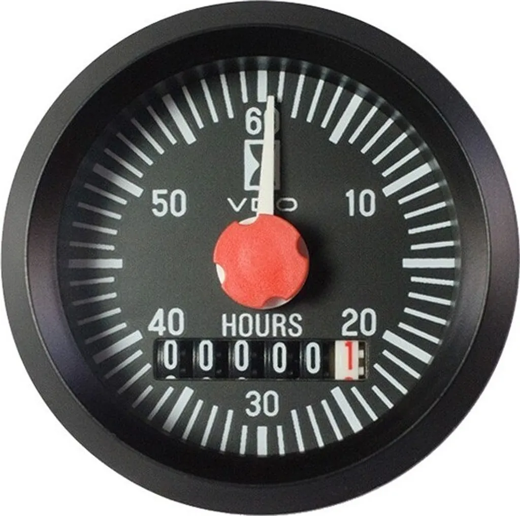 Compteur horaire VDO CI 12/24V : finis les oublis d'entretien moteur