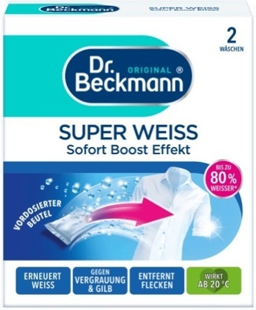Dr. Beckmann Super White 2 x 40 g Obrázek produktu 1